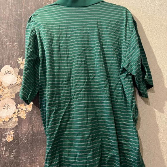 Masters Green Polo Shirt with Stripes - Picture 5 of 5